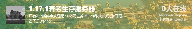 1.17.1养老生存服务器状态贴图