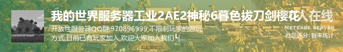 我的世界服务器工业2AE2神秘6暮色拔刀剑樱花状态贴图