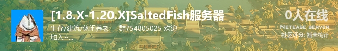 [1.8.X-1.20.X]SaltedFish服务器状态贴图