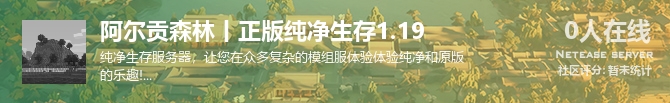 阿尔贡森林丨正版纯净生存1.19状态贴图