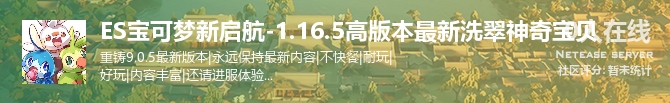 ES宝可梦新启航-1.16.5高版本最新洗翠神奇宝贝状态贴图