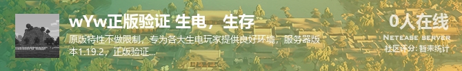 wYw正版验证 生电，生存状态贴图