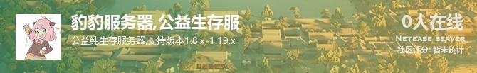 豹豹服务器,公益生存服状态贴图