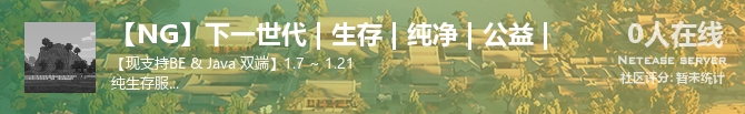 【NG】下一世代 | 生存 | 纯净 | 公益 |状态贴图