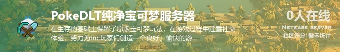 PokeDLT纯净宝可梦服务器状态贴图