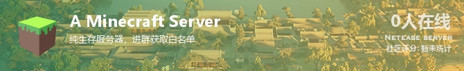 A Minecraft Server状态贴图