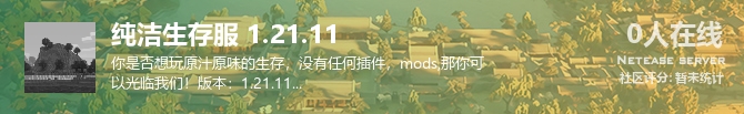 纯洁生存服 1.21.11状态贴图