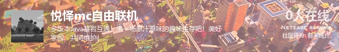 悦怿mc自由联机状态贴图
