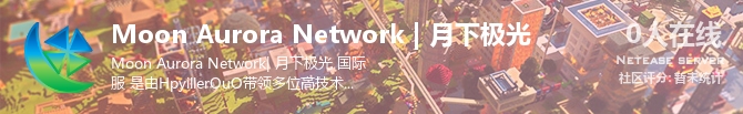 Moon Aurora Network | 月下极光状态贴图