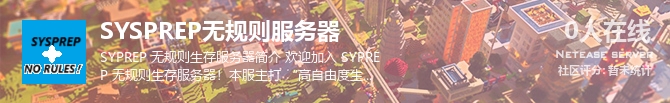 SYSPREP无规则服务器状态贴图