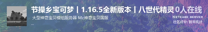 节操乡宝可梦丨1.16.5全新版本丨八世代精灵状态贴图