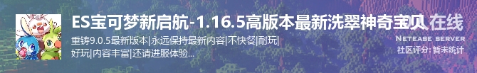 ES宝可梦新启航-1.16.5高版本最新洗翠神奇宝贝状态贴图